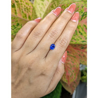 1.54 Ct. Blue Sapphire from Ceylon (Sri Lanka) Life Style