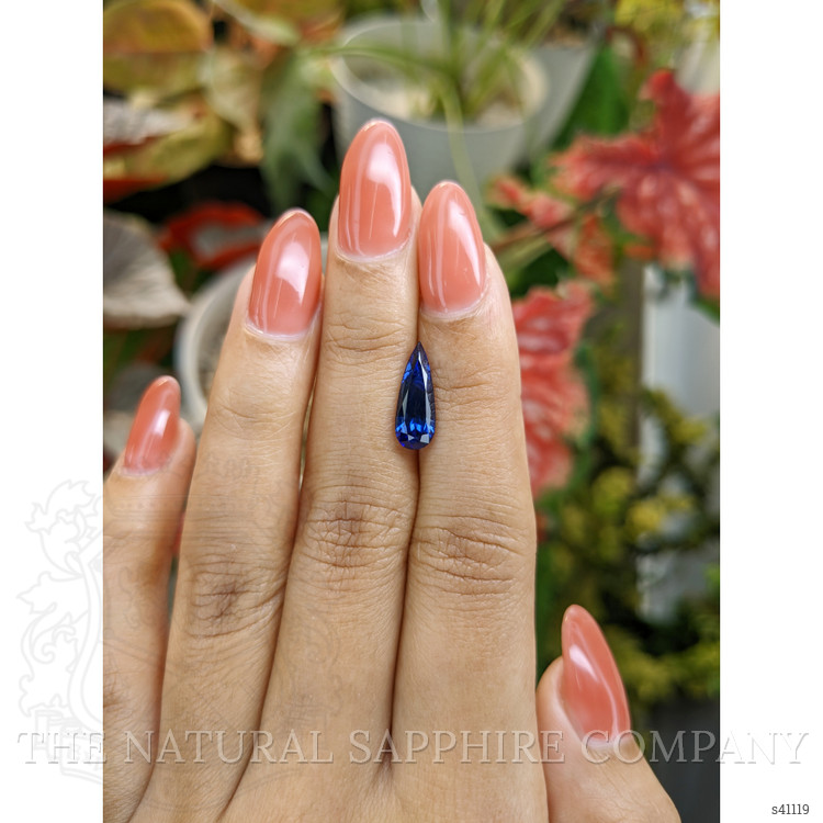 2.61 Ct. Blue Sapphire from Ceylon (Sri Lanka)