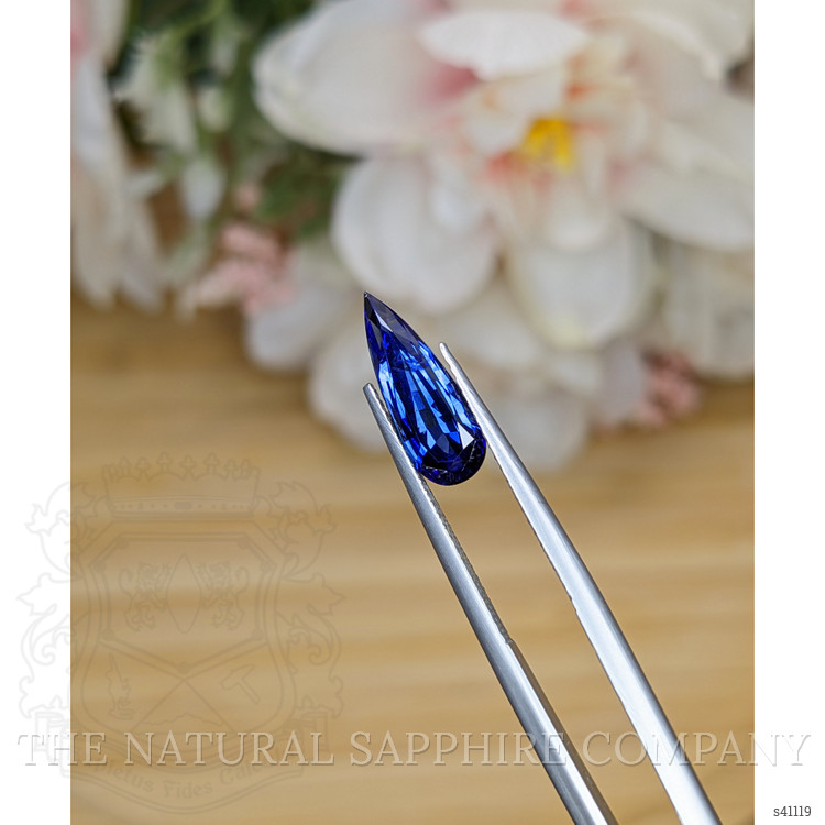 2.61 Ct. Blue Sapphire from Ceylon (Sri Lanka)