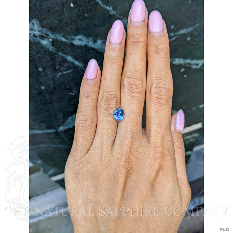 2.21 Ct. Blue Sapphire from Ceylon (Sri Lanka)