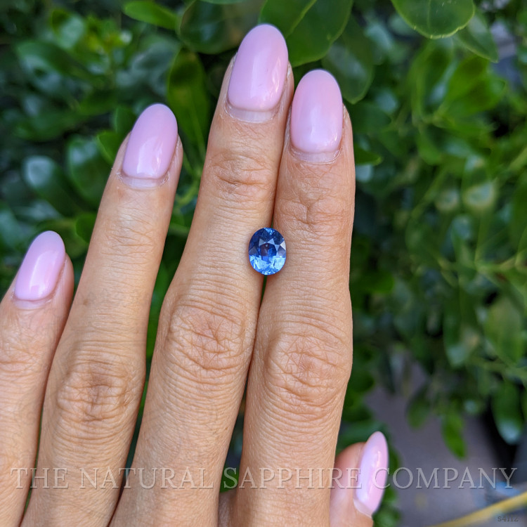 2.21 Ct. Blue Sapphire from Ceylon (Sri Lanka)