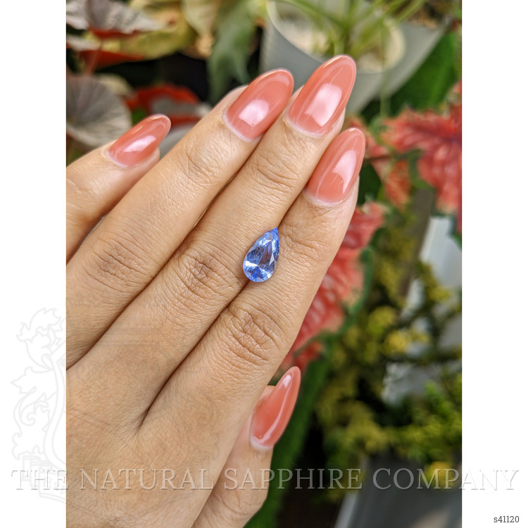 2.83 Ct. Blue Sapphire from Ceylon (Sri Lanka)