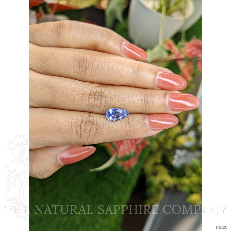 2.83 Ct. Blue Sapphire from Ceylon (Sri Lanka)