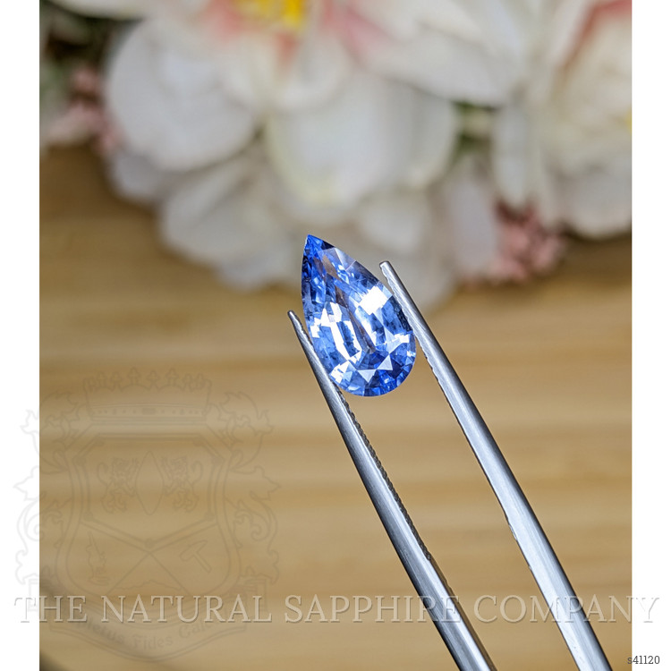 2.83 Ct. Blue Sapphire from Ceylon (Sri Lanka)