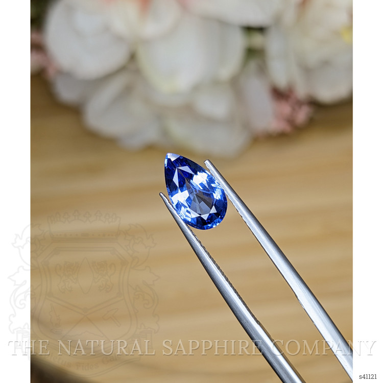 2.28 Ct. Blue Sapphire from Ceylon (Sri Lanka)
