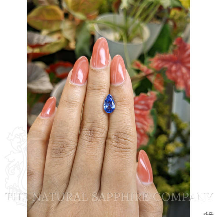 2.28 Ct. Blue Sapphire from Ceylon (Sri Lanka)