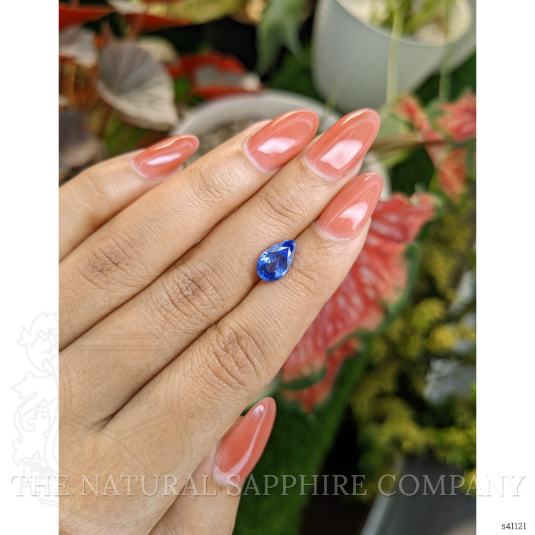 2.28 Ct. Blue Sapphire from Ceylon (Sri Lanka)
