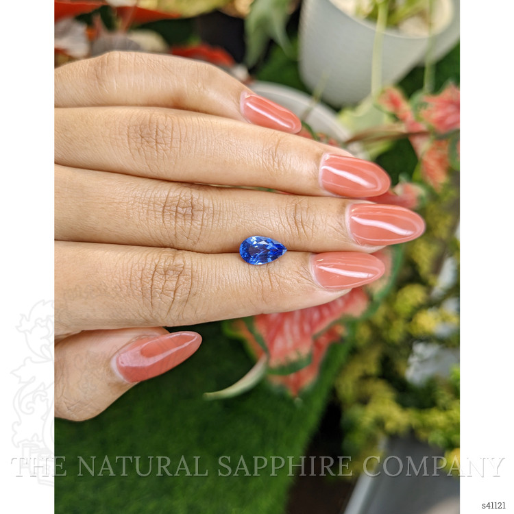 2.28 Ct. Blue Sapphire from Ceylon (Sri Lanka)