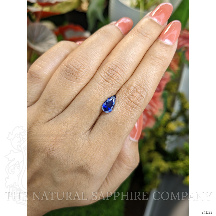 1.62 Ct. Blue Sapphire from Ceylon (Sri Lanka)