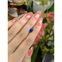 1.62 Ct. Blue Sapphire from Ceylon (Sri Lanka) Life Style
