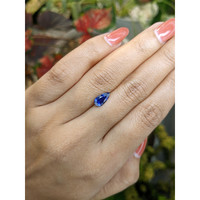 1.17 Ct. Blue Sapphire from Ceylon (Sri Lanka) Life Style