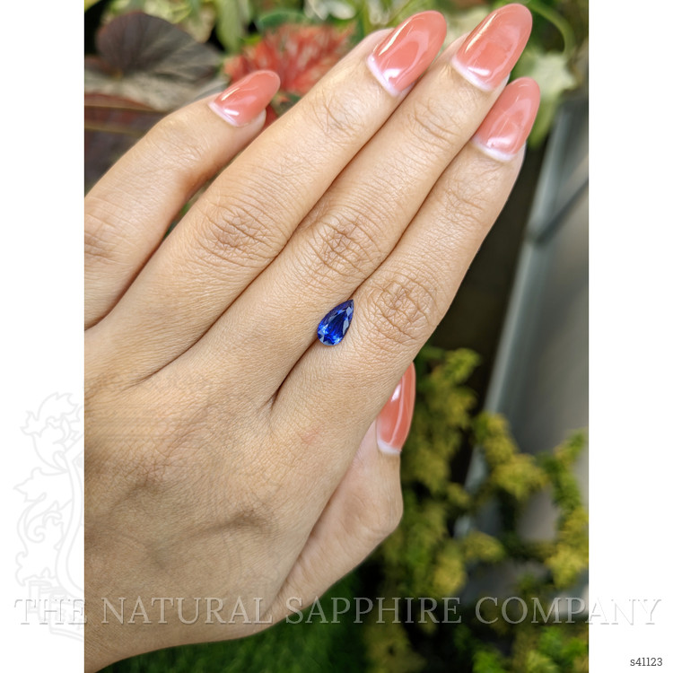 1.17 Ct. Blue Sapphire from Ceylon (Sri Lanka)
