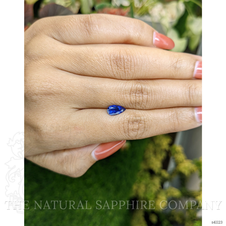 1.17 Ct. Blue Sapphire from Ceylon (Sri Lanka)