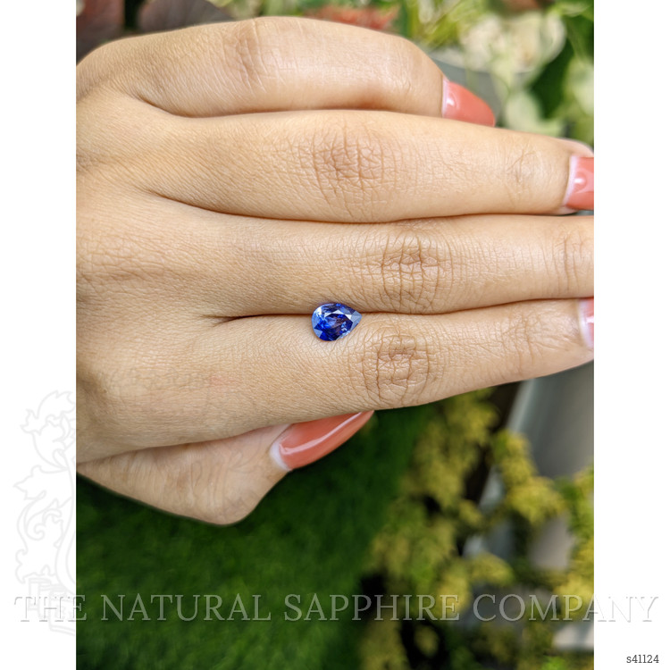 1.27 Ct. Blue Sapphire from Ceylon (Sri Lanka)