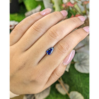 1.35 Ct. Blue Sapphire from Ceylon (Sri Lanka) Life Style