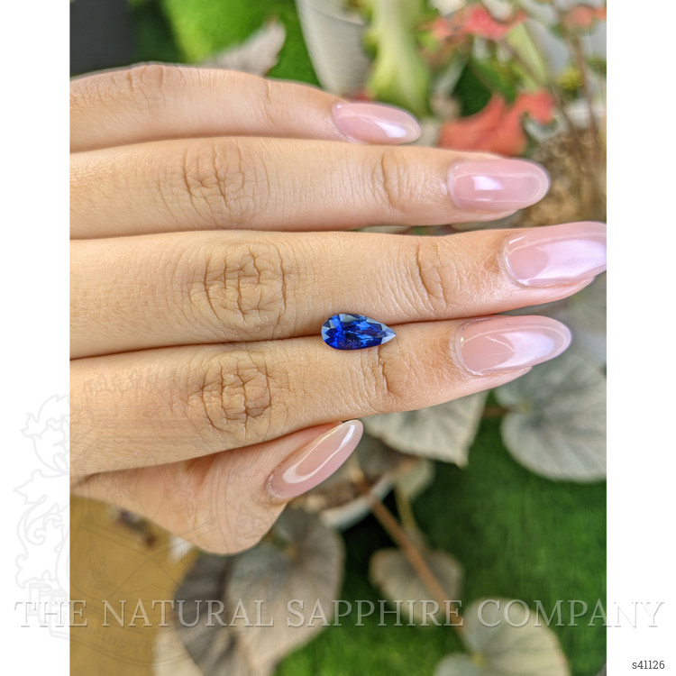 1.66 Ct. Blue Sapphire from Ceylon (Sri Lanka)