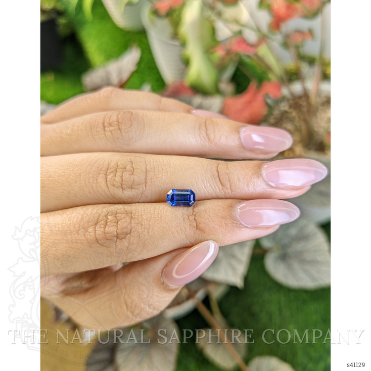 1.44 Ct. Blue Sapphire from Ceylon (Sri Lanka)