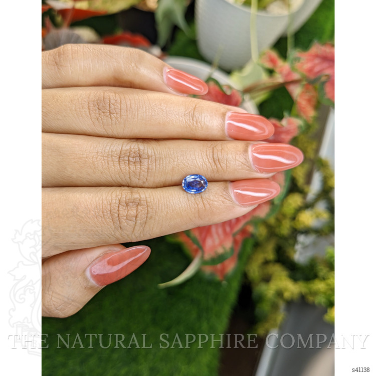 1.13 Ct. Blue Sapphire from Ceylon (Sri Lanka)