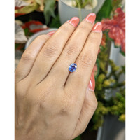 1.13 Ct. Blue Sapphire from Ceylon (Sri Lanka) Life Style