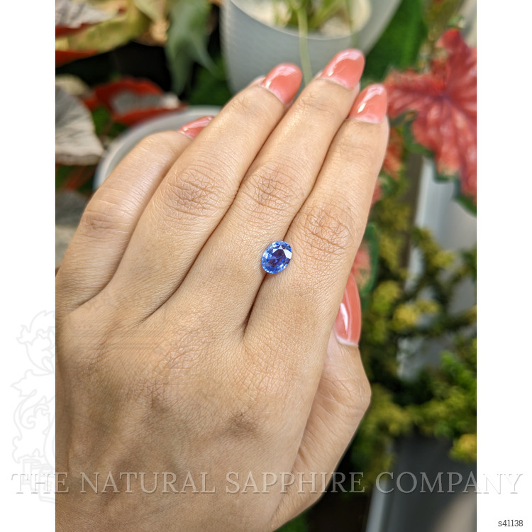 1.13 Ct. Blue Sapphire from Ceylon (Sri Lanka)