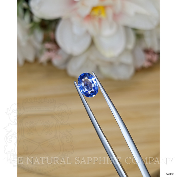 1.13 Ct. Blue Sapphire from Ceylon (Sri Lanka)
