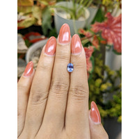1.23 Ct. Blue Sapphire from Ceylon (Sri Lanka) Life Style