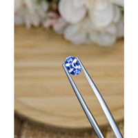 1.23 Ct. Blue Sapphire from Ceylon (Sri Lanka) Life Style