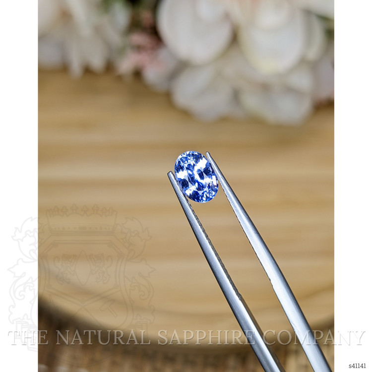 1.23 Ct. Blue Sapphire from Ceylon (Sri Lanka)