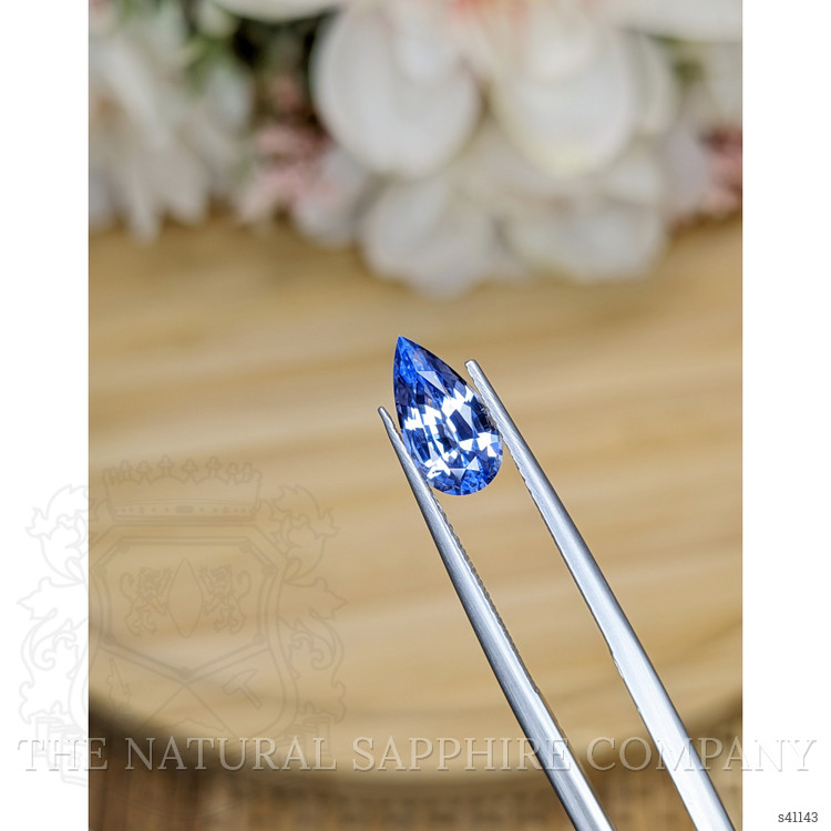 2.03 Ct. Blue Sapphire from Ceylon (Sri Lanka)