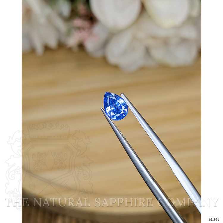 0.78 Ct. Blue Sapphire from Ceylon (Sri Lanka)