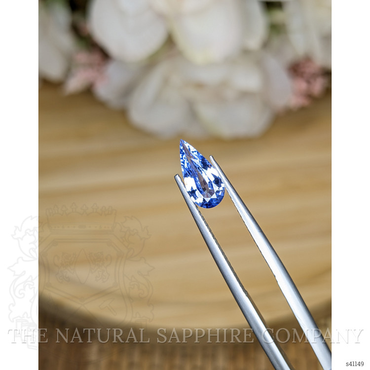 1.14 Ct. Blue Sapphire from Ceylon (Sri Lanka)