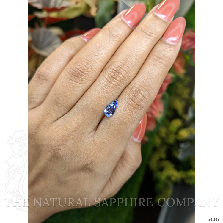 1.14 Ct. Blue Sapphire from Ceylon (Sri Lanka)