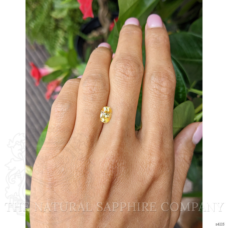 1.78 Ct. Yellow Sapphire from Ceylon (Sri Lanka)