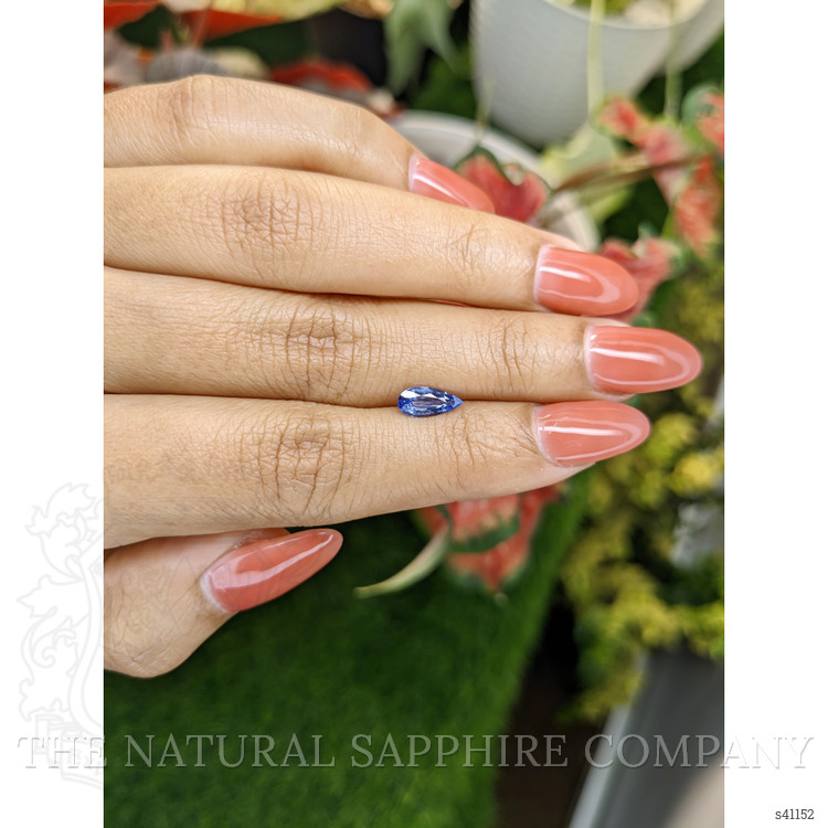 0.70 Ct. Blue Sapphire from Ceylon (Sri Lanka)