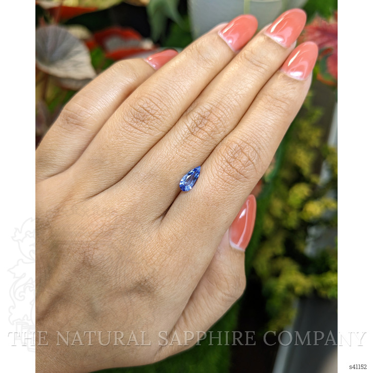 0.70 Ct. Blue Sapphire from Ceylon (Sri Lanka)