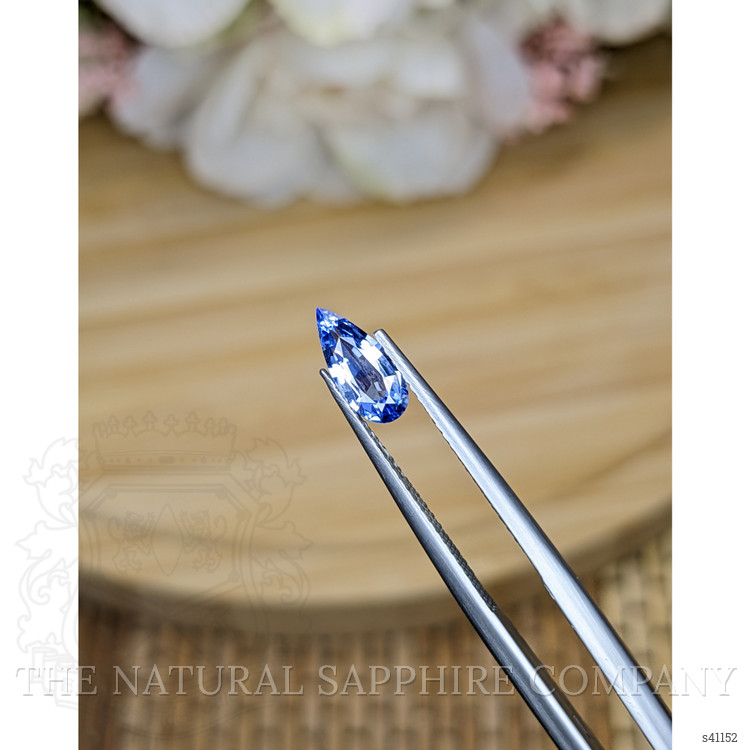 0.70 Ct. Blue Sapphire from Ceylon (Sri Lanka)