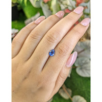 0.95 Ct. Blue Sapphire from Ceylon (Sri Lanka) Life Style