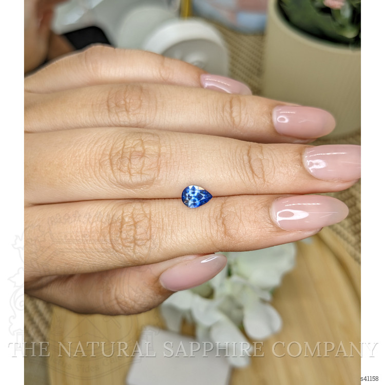 0.87 Ct. Bi Color / Parti Sapphire from Ceylon (Sri Lanka)