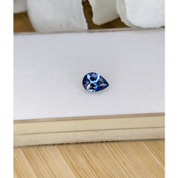 0.87 Ct. Bi Color / Parti Sapphire from Ceylon (Sri Lanka) Life Style