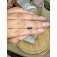 1.06 Ct. Blue Sapphire from Ceylon (Sri Lanka) Life Style