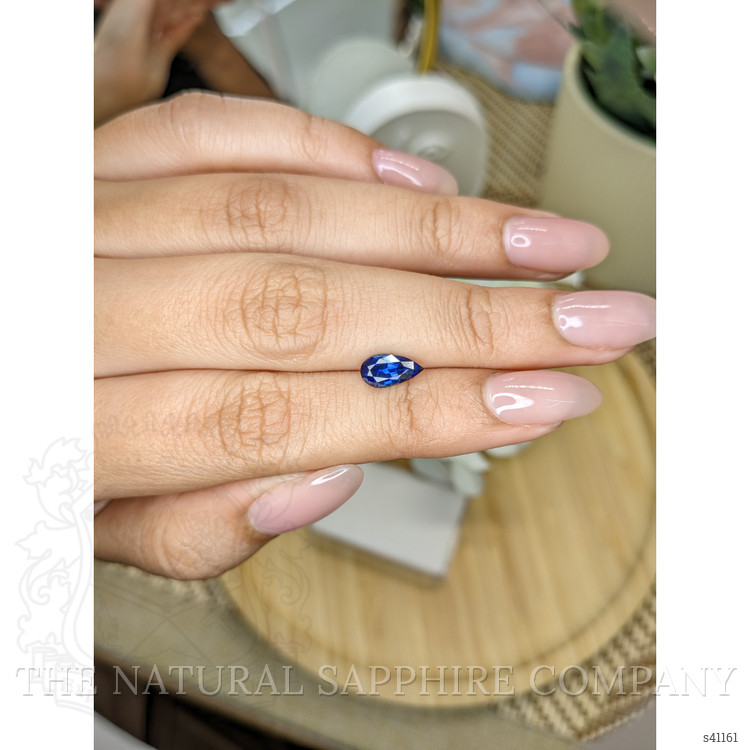 1.06 Ct. Blue Sapphire from Ceylon (Sri Lanka)