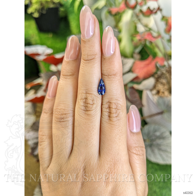 1.55 Ct. Blue Sapphire from Ceylon (Sri Lanka)