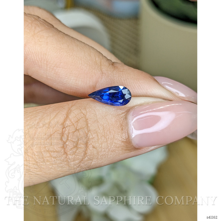 1.55 Ct. Blue Sapphire from Ceylon (Sri Lanka)