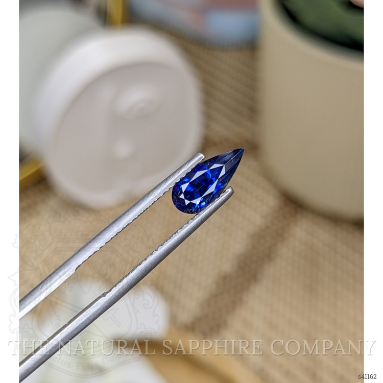 1.55 Ct. Blue Sapphire from Ceylon (Sri Lanka)