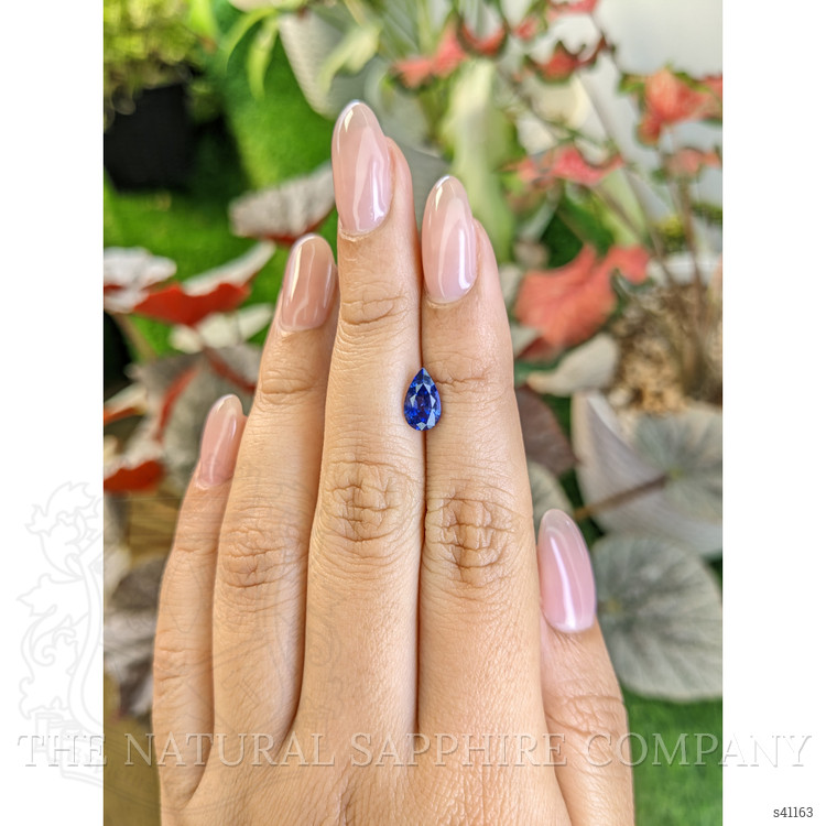 1.55 Ct. Blue Sapphire from Ceylon (Sri Lanka)