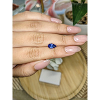 1.55 Ct. Blue Sapphire from Ceylon (Sri Lanka) Life Style
