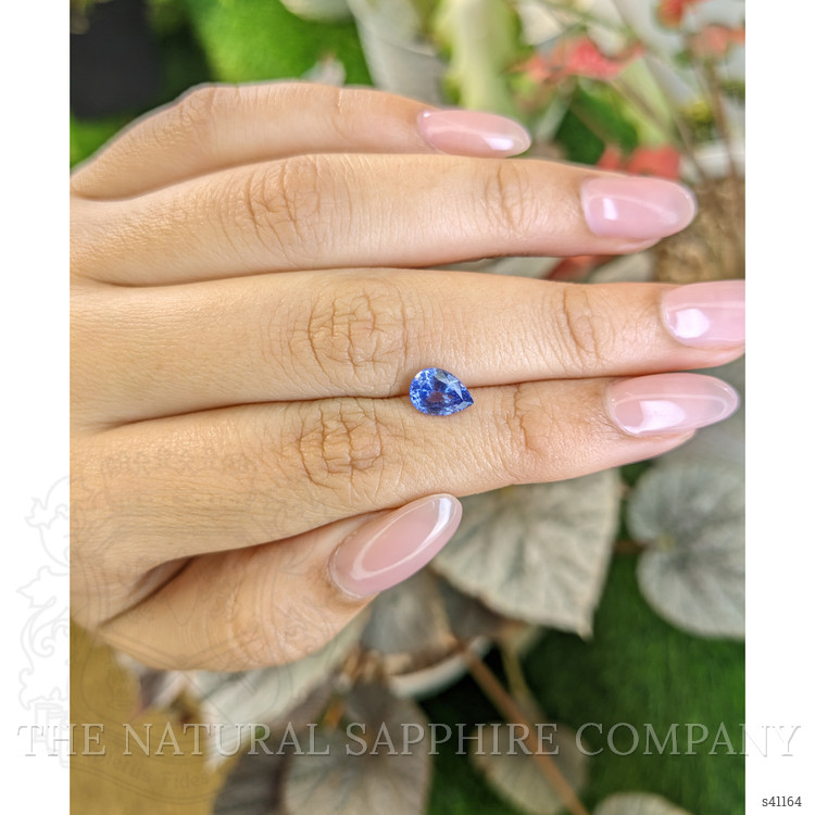 1.43 Ct. Blue Sapphire from Ceylon (Sri Lanka)