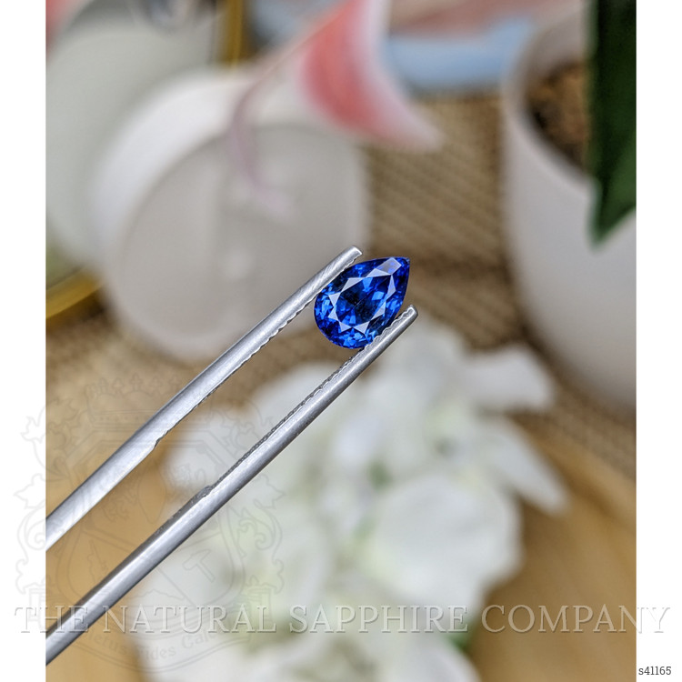 1.43 Ct. Blue Sapphire from Ceylon (Sri Lanka)