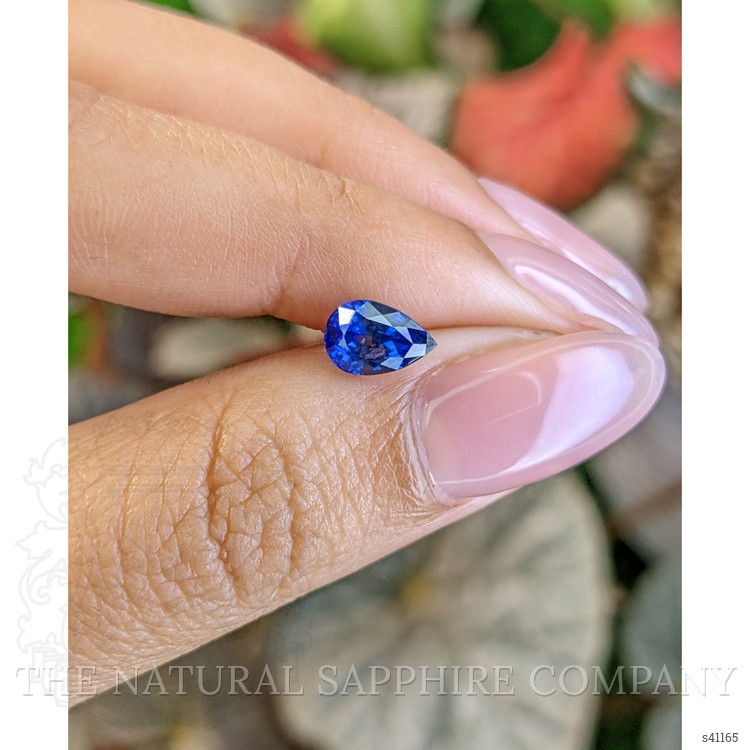 1.43 Ct. Blue Sapphire from Ceylon (Sri Lanka)