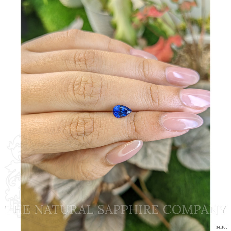 1.43 Ct. Blue Sapphire from Ceylon (Sri Lanka)
